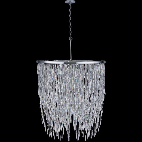 Allegri 040656-010-FR001 Frangia Polished Chrome 34" Drop Lighting