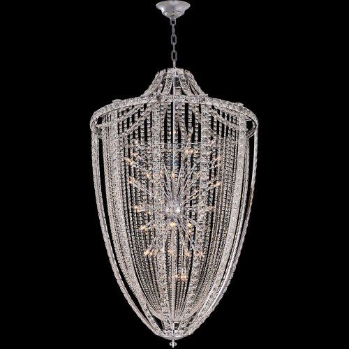 Allegri 040957-010-FR001 Scudo Polished Chrome 59" Foyer Lighting