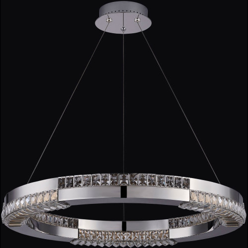 Allegri 043155-010-FR001 Dama Polished Chrome LED 48" Hanging Lamp