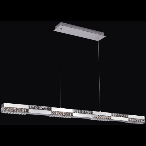 Allegri 043162-010-FR001 Dama Polished Chrome LED Kitchen Island Light Fixture