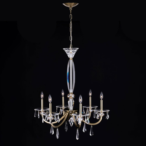 Allegri 046176-039-FR001 Passo Brushed Brass Chandelier Light