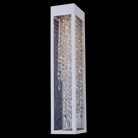 Allegri 090322-064-FR001 Tenuta Esterno Matte White LED Exterior Lamp Sconce