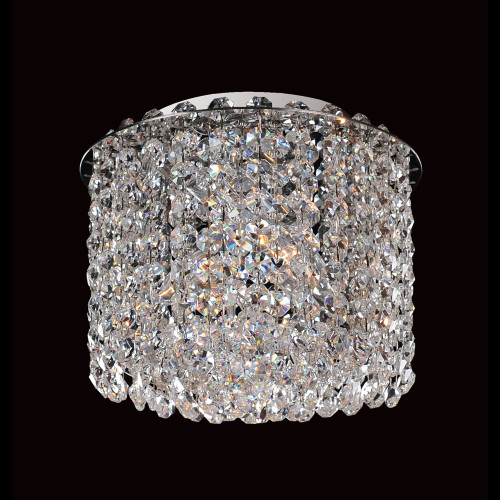 Allegri 11662 Millieu-Metro Chrome Finish 7" Tall Ceiling Light Fixture