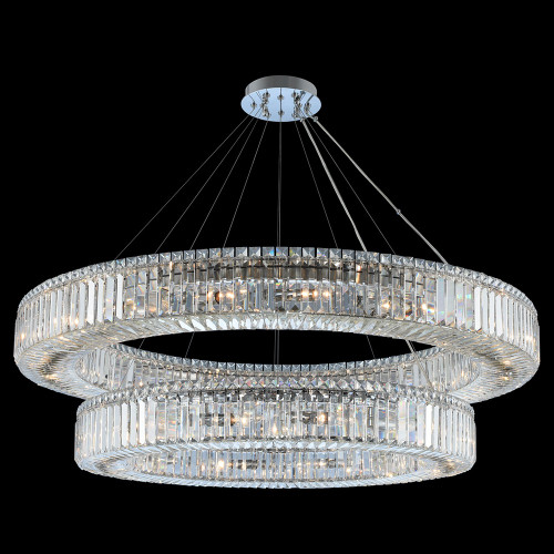 Allegri 11773-010-FR001 Rondelle Chrome 47" Pendant Lighting