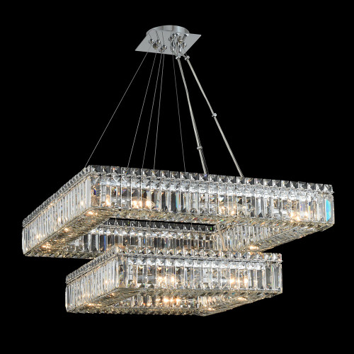 Allegri 11782-010-FR001 Quadro Chrome Pendant Light Fixture