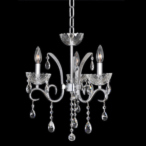 Allegri 23855 Catalani Chrome Mini Chandelier Light