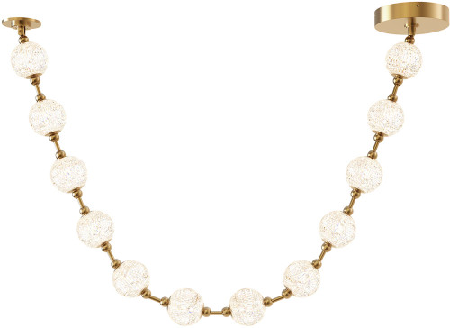 Alora PD321712NB Marni Modern Natural Brass LED Mini Drop Ceiling Lighting