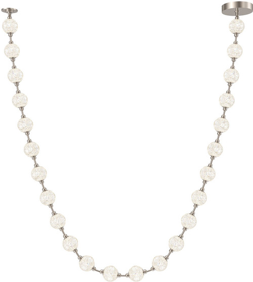 Alora PD321724PN Marni Modern Polished Nickel LED Mini Hanging Pendant Light