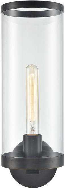 Alora WV311601UBCG Revolve II Contemporary Urban Bronze Wall Sconce Lighting