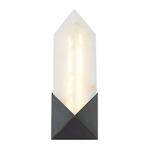 Alora WV323112UBAR Caesar Contemporary Urban Bronze LED Light Sconce
