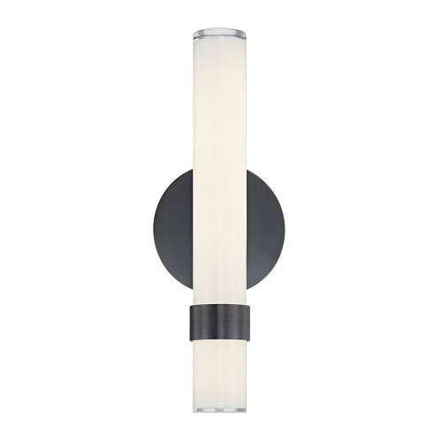 Alora WV324114UBGO-UNV Madison Contemporary Urban Bronze LED Bath Wall Sconce