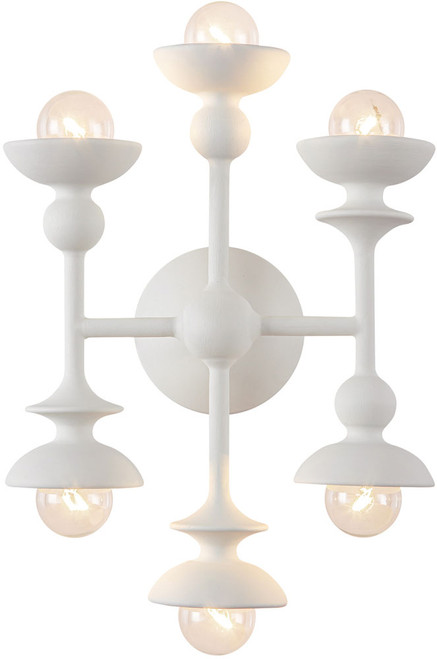 Alora WV328611AW Cadence Modern Antique White Wall Lamp