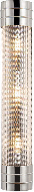 Alora WV348224PNPG Willard Modern Polished Nickel Light Sconce