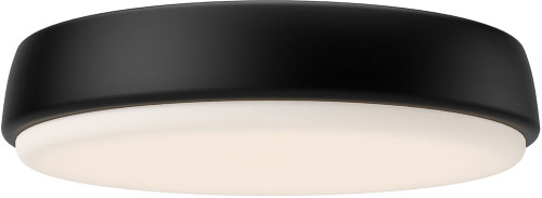 Alora Mood FM503611MB-5CCT Laval Modern Matte Black LED 11" Flush Ceiling Light Fixture