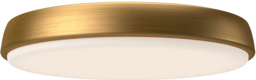 Alora Mood FM503715AG-5CCT Laval Contemporary Aged Gold LED 15" Flush Lighting
