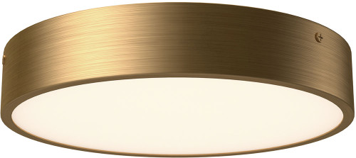 Alora Mood FM554011AG-5CCT Adelaide Modern Aged Gold LED 11" Flush Mount Lighting