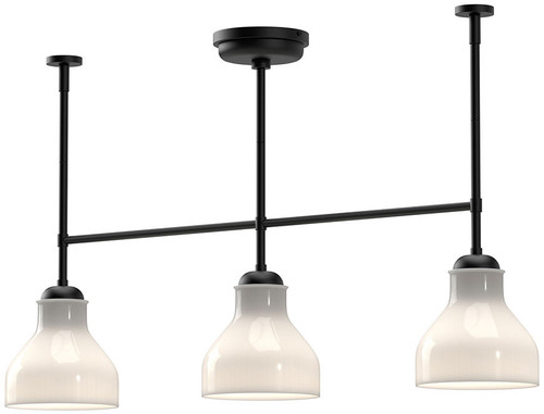 Alora Mood LP540334MBGO Westlake Matte Black Island Lighting