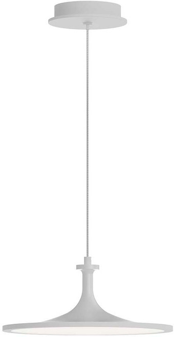 Alora Mood PD418012WH Issa Modern White LED Mini Pendant Lighting