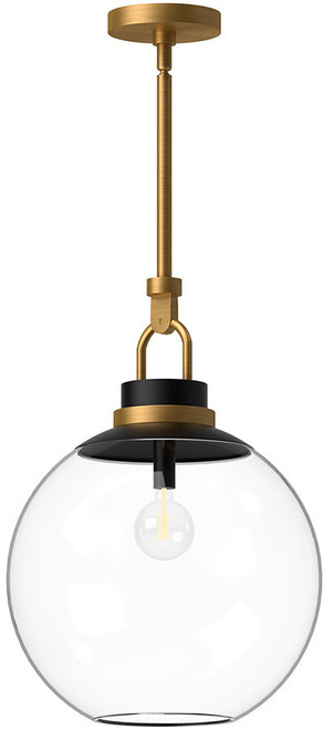 Alora Mood PD520516AGCL Copperfield Modern Aged Gold Pendant Lamp