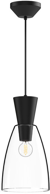 Alora Mood PD534007MBCL Arlo Modern Matte Black Mini Pendant Lamp