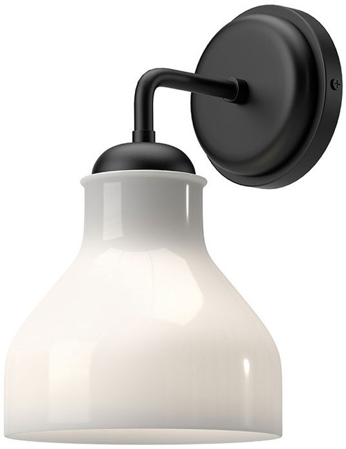 Alora Mood WV540106MBGO Westlake Matte Black Lighting Sconce