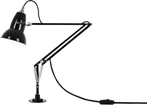Anglepoise 32357 Original 1227 Contemporary Jet Black Mini Task Lighting w/ Insert