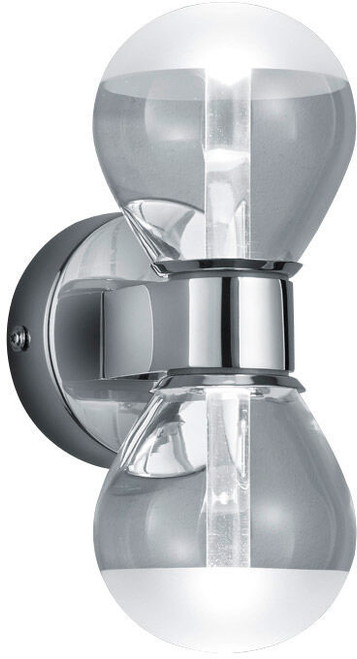 Arnsberg 282810206 H2O Bulb Contemporary Chrome LED Bathroom Vanity Light