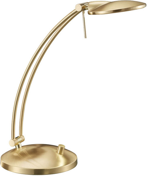 Arnsberg 525810108 Dessau Arch Contemporary Satin Brass LED Craft Lamp
