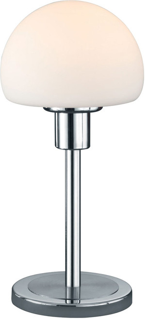 Arnsberg 529210107 Wilhelm Contemporary Satin Nickel LED Accent Table Lamp Lighting