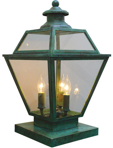 Arroyo Craftsman INC-10GR Inverness Exterior 10" Pier Mount