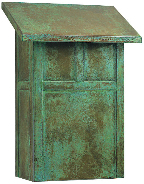 Arroyo Craftsman MMB Mission Craftsman Mail Box - 8.375 inches wide