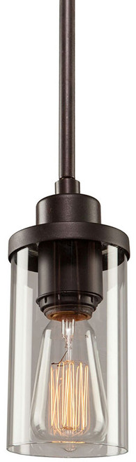 Artcraft AC10001 Menlo Park Contemporary Dark Chocolate Mini Pendant Lighting