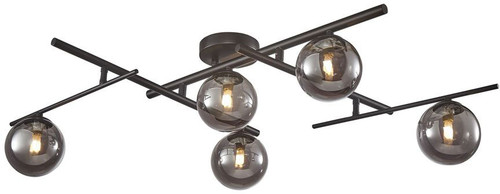 Artcraft AC11975SM Modena Contemporary Black Overhead Lighting