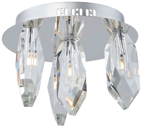 Artcraft AC7044 Doccia Chrome LED Ceiling Light