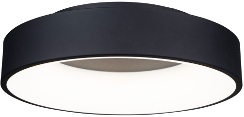 Artcraft BT2010BK Lazio Contemporary Black LED Flush Mount Lighting Fixture