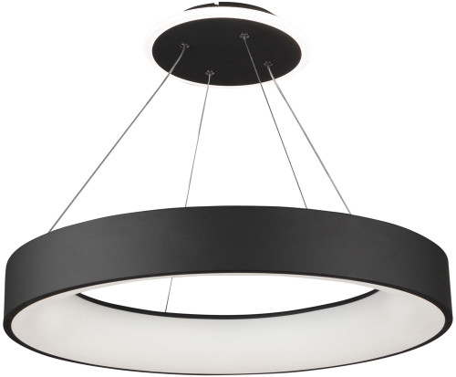Artcraft BT2012BK Lazio Contemporary Black LED 31.5" Pendant Lighting Fixture