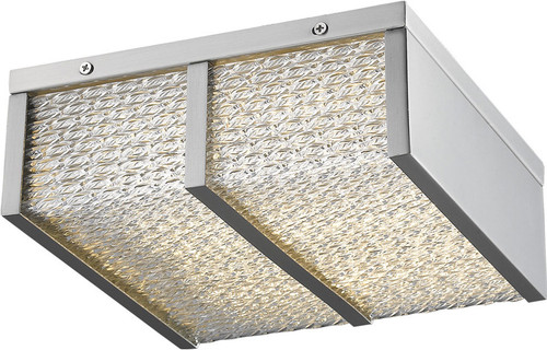 Avenue Lighting HF1123-BN Cermack St. Contemporary Brushed Nickel LED 9.5" Flush Lighting