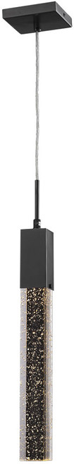 Avenue Lighting HF1901-1-GL-DBZ Glacier Avenue Contemporary Dark Bronze LED Mini Hanging Pendant Light