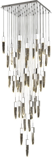 Avenue Lighting HF1903-41-AP-CH Aspen Contemporary Chrome Halogen Multi Hanging Light Fixture