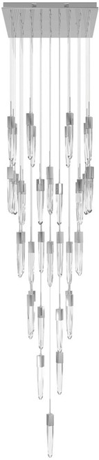 Avenue Lighting HF1903-41-AP-CH-C Aspen Modern Polished Chrome LED Multi Ceiling Light Pendant