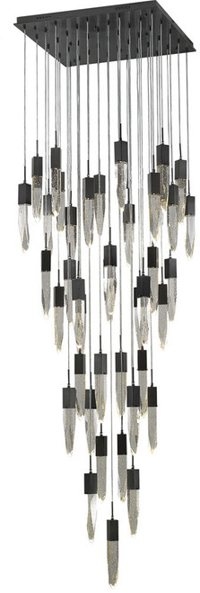 Avenue Lighting HF1903-41-AP-DBZ Aspen Modern Dark Bronze Halogen Multi Drop Lighting