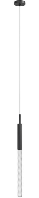 Avenue Lighting HF2020-BOA-BK Main St. Contemporary Black LED Mini Drop Lighting Fixture