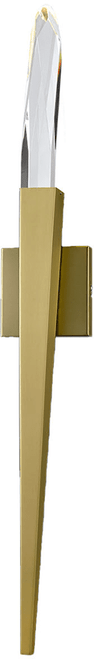 Avenue Lighting HF3040-AP-BB-C Original Aspen Modern Brushed Brass LED Wall Sconce