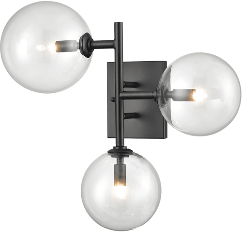 Avenue Lighting HF4203-BK Delilah Contemporary Black LED Wall Light Sconce