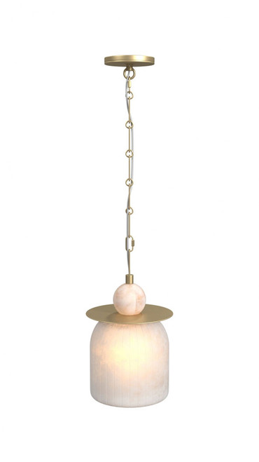 Avenue Lighting HF7501-BB Westwood Contemporary Brush Brass LED Mini Drop Ceiling Lighting