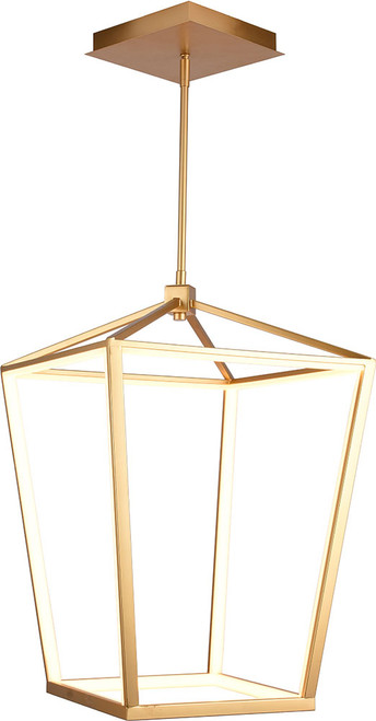 Avenue Lighting HF9401-GLD Park Ave. Modern Gold LED 17" Foyer Light Fixture