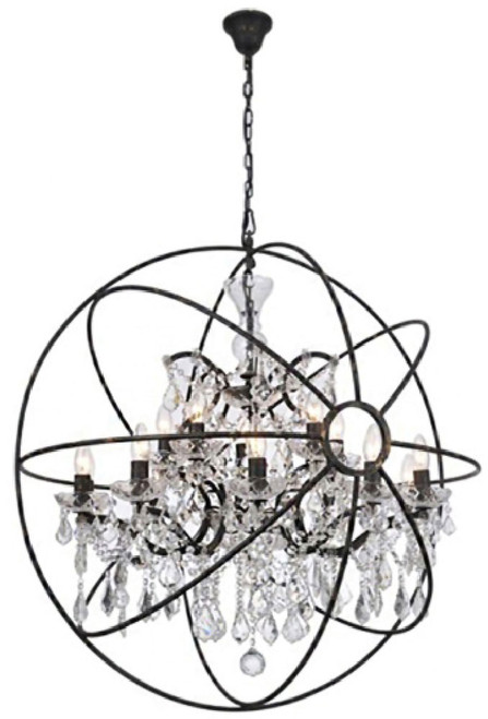 Bethel International 9849/10+5P Rustic Brozne Pendant Lighting