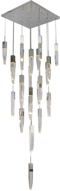 Bethel International ADS20C25CH Chrome Halogen Multi Lighting Pendant