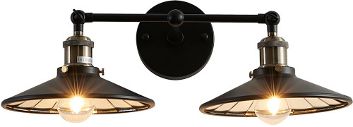 Bethel International DU90 Contemporary Black Light Sconce