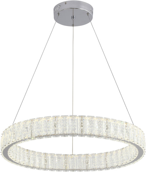 Bethel International FT37C23CH Chrome LED Pendant Lighting